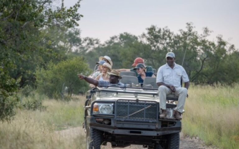 Going on a game drive, the guide and tracker are employed from the local community, contributing to the ethical aspect of going on safari.
